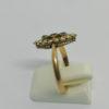 Bague en or rosé, petite marquise saphir doublet et demi-perles fines, 1900. – Image 2
