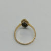 Bague en or rosé, petite marquise saphir doublet et demi-perles fines, 1900. – Image 3