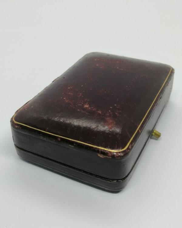 Carnet de bal, argent massif, et décor floral Art Nouveau, vers 1900, Paris. – Image 7