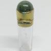 Flacon à sels ou de pâmoison, en argent/vermeil, cabochon de pierre naturelle, 1920-25. – Image 3