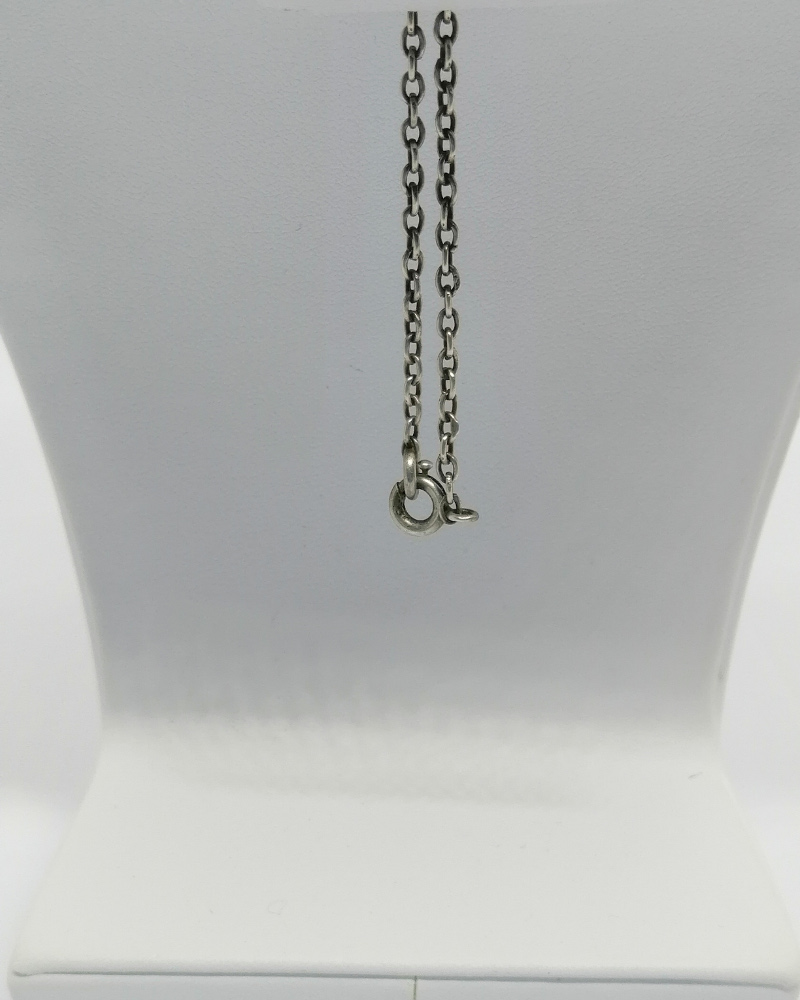 Collier en argent, avec porte-photo, motifs de fleurs, Art Nouveau, vers 1910-20. – Image 5